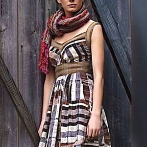 ANTHROPOLOGIE Plenty by Tracy Reese Sleeveless Silk dress Womens Sz 6  $188